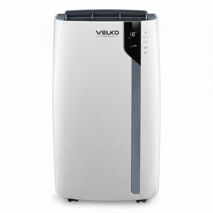 Climatiseur Mobile VELKO Eco Pro 10 – 10 000 BTU – A+++ – 3-en-1 – 45 dB