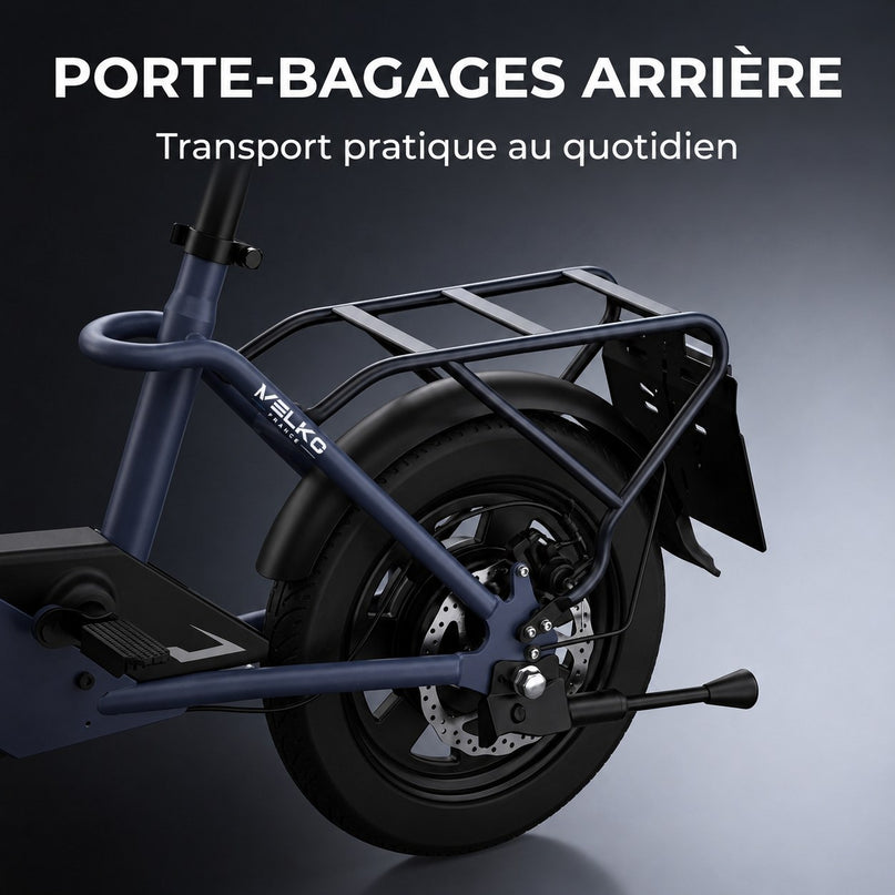Draisienne Électrique VELKO Nexo 14 – Pneus 14" – Double Frein à Disque – Pliable – Charge 120 kg
