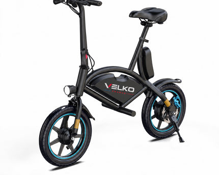 Draisienne Électrique VELKO UrbanRide 14 – 350 W – 25 km/h – Roues 14" – Bluetooth – Pliable