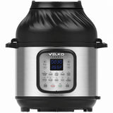Multicuiseur & Air Fryer VELKO Fusion 6 – 5,7 L – 1500 W – 11 Fonctions de Cuisson – Cuisson Sous Pression & Friture à Air
