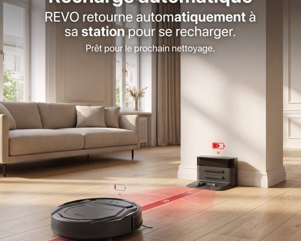 Robot Aspirateur VELKO SlimForce 22 – 2 200 Pa, Connecté & Autonomie 120 min