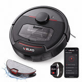 Robot Aspirateur VELKO Vector 5 –  Laveur 3-en-1 5 000 Pa avec Navigation Intelligente & Contrôle Connecté