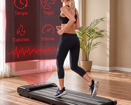 Tapis de Course Pliant VELKO Flexo – 10 km/h – 2 Modes (Marche/Course) – Écran LED