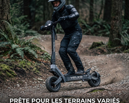 Trottinette Électrique VELKO Oryx 75 – Autonomie jusqu’à 75 km – Batterie 60 V 20 Ah – Pneus 11″ – Double Suspension