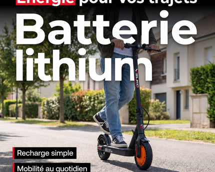 Trottinette Électrique VELKO Sprinty 350 – Moteur 350 W – Roues 8,5″ – Pliable – Éclairage LED