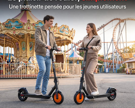 Trottinette Électrique VELKO Sprinty 350 – Moteur 350 W – Roues 8,5″ – Pliable – Éclairage LED