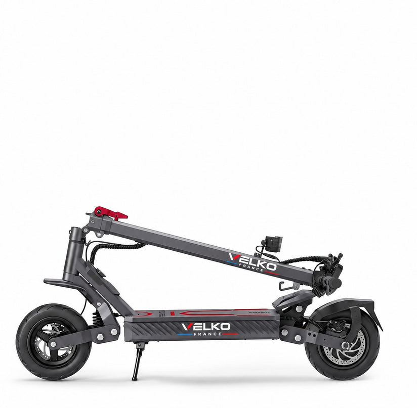 Trottinette Électrique VELKO Vector – 1100 W Max. – Autonomie 70 km – Batterie 48 V 13 Ah – Pneus 10" – Suspension & NFC