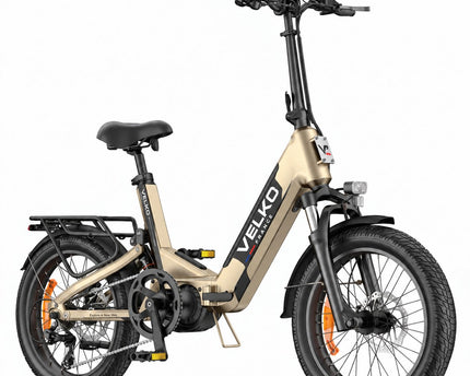 Vélo Électrique Pliable VELKO Strada 160 –  Fat Bike 250 W, 100 Nm, Batterie 720 Wh, Autonomie jusqu’à 160 km & GPS