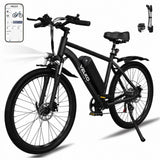 Vélo Électrique VTT VELKO Trail – 250 W – Autonomie 35 à 90 km – Batterie 36 V 10,4 Ah – Pneus 26" – 7 Vitesses