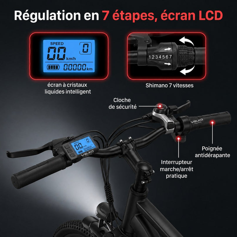 Vélo électrique VTT VELKO Trail
